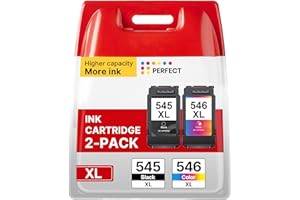 WASHOPE PG545XL CL546XL Multipack Druckerpatronen 545XL 546XL PG545 CL546 Patronen Ersatz Kompatibel für Canon Pixma TS3350 TS3150 TS3151 MX495 TS3450 TR4550 MG2550s MG2555s MG2950 (Schwarz und Farbe, 2 Pack)
