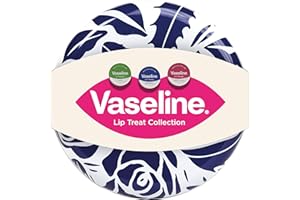 Vaseline Lip Treat Collection Gift Set with Original, Rosy Lips & Aloe lip balm tins perfect gifts for her 3x 20 g