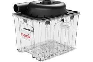 Starmix Vorabscheider Dustfixx - Keine Einschränkung der Saugleistung - Vorseparator schont Filter im Staubsauger - Zyklonabscheider mit bis zu 99% Abscheidegrad - Entsorgung & Transport sehr einfach