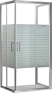 3 sided shower cubicles uk