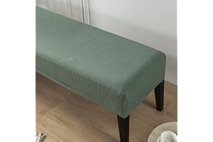 WWQQKJ Esszimmerbankbezug, Samt-Bankbezug, Stretch-Essbankbezug, elastischer Spandex-Bankbezug, Esszimmerbankbezug (Color : I)