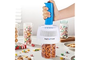 NEWTRY Handheld Electromagnetic Induction Sealer 20~60mm (0.79~2.36 inch) Portable Manual Induction Bottle Foil Sealing Machine with UK plug