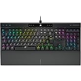 Corsair K70 RGB PRO Tastiera Gaming Meccanica Cablata (Switch CHERRY MX RGB Red, Hyper-polling a 8.000 Hz, Keycap in Policarb