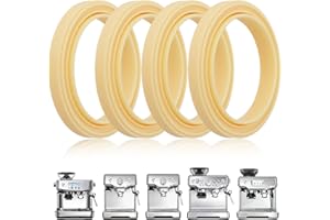 JRJRN 4 Anneau D'étanchéité de Café Machine, Joint D'Etanchéité Joints Cafetière Accessoire Compatible with Breville Espresso Machine 878/870/860/840/810/500/450/ Sage 500/870/875/880/810/878