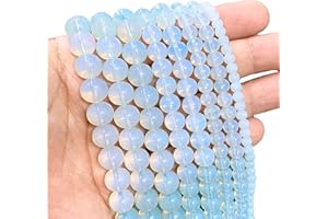 ONLY FAITH Opal, runde Perlen aus Naturstein, für Armbänder, Schmuck, mit Loch, Stränge, Edelsteine, für lose Halsketten, 8 mm Opal