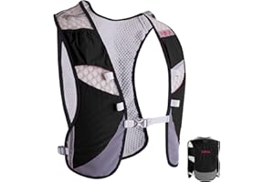 ‎BUFFUP Trailrunning Rucksack 5L,Ultraleicht Laufrucksack Laufweste,Trinkrucksack Laufen,Hydration Pack Fahrradrucksack Für Draußen Sport