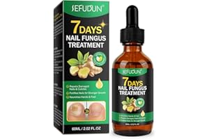 XINSZLIN 7days Ginger Nail Treatment, Aceite Botánico Natural para el Crecimiento de las Uñas, Reparación Intensa de Uñas Dañadas y Bordes de Uñas, Manos y Pies 60ml