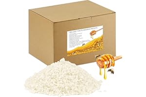 TRINIDa Beeswax Pellets 2.26kg, White Bees Wax for DIY Candles, Beeswax for Candle Making, Skin, Body, Face, and Hair Care, Lotions, DIY Creams, Lip Balm and Soap Making Supplies