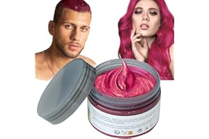 HTRUIYATY Cera del color del pelo, peinado mate natural para party.osplay, Halloween