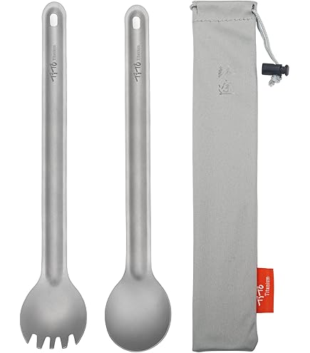 Spork Kupilka 225 - Fourchette-cuillère Longue En Matériau Organique - Pour Pique-nique, Camping, Durable