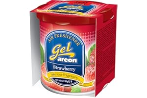 AREON Ambientador de gel Can para coche, aroma a fresa
