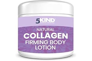 5KIND CLINICAL SKINCARE 5kind Creme raffermissante corps au collagène 200 ml - Creme hydratante corps pro au colagene pour une peau plus ferme & plus souple - Beauty cream luxueuse au collagène - Crème hydratante naturelle