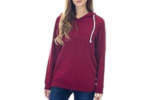 Smallshow Maternity Nursing Hoodies Women’s Long Sleeve Breastfeeding Sweatshirt