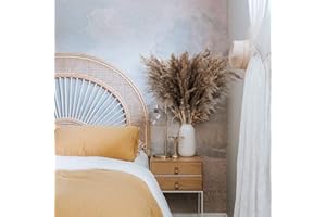 HUAESIN 20PCS 100cm Tall Pampas Grass Artificial Pampas Grass Large Dried Pampas Grass Decor Natural Dried Flowers Bouquet for Boho Home Decor Wedding Party Photographing Hotel Decor