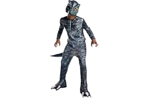 Rubie's Official Jurassic World: Fallen Kingdom Velociraptor 'Blue' Dinosaur Costume, Kids Fancy Dress