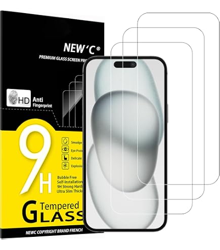 ORETECH Cover Per IPhone 15 Pro Max - Custodia Ibrida Trasparente + 2 Pellicole Vetro + Protezione Fotocamera, Antiurto Morbida E Rigida