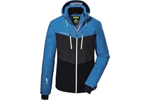 Killtec Kurtka narciarska/kurtka funkcyjna z odpinanym kapturem i łapaczem śniegu Mężczyźni Ksw 44 Mn Ski Jckt