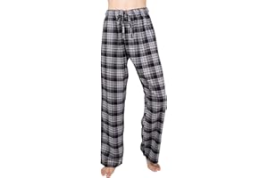 JTPW Men's 100% Cotton Flannel Comfortable Pajama/Lounge Bottoms with Pockets