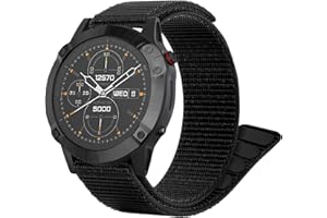 SONGSIER Fenix 6X Loop bransoletka, do Fenix 7X / Fenix 6X Pro / Fenix 6X Sapphire / Fenix 5X / Fenix 5X Plus / Fenix 3 / Garmin Enduro / Tactix Delta / Descent Mk1 Mk2 Mk2i, 26 mm nylonowa, zastępcza, sportowa bransoletka do zegarka