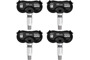 CDWTPS Car Tire Pressure Sensor,433MHz Tire Pressure Monitoring System(TPMS) sensor for Hyundai ix35,Genesis,Kia Sportage Replace# 52933-2S410,52933-3M000(4-Pack)