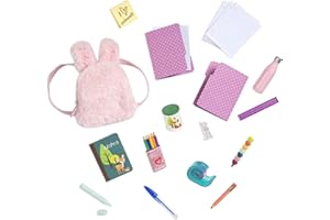 Our Generation- Accesorios para muñecas - Material Escolar, Color (Battat BD37984Z)