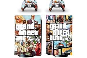 SUPREME SKINZ PS5 Disc Skin Wrap Vinyl Sticker Decal GTA5 - For Playstation 5 Console and 2 Controllers