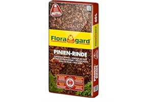 Floragard 11487 mulch pine bark 15-25 mm 60 L, Earth Colours