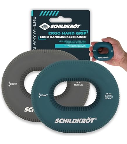Versterk je Handen, je Grip en onderarm met deze Handtrainer | 2 Stuks