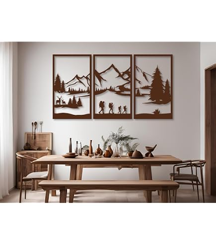 Mappa Mondo 3D In Metallo - Decorazione Parete 101x76cm Con Effetto Fluttuante Nero Opaco