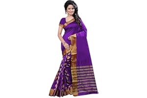 GENERISCH Ethnischer Schrank, indisches Damen-Sari-Kleid aus Baumwolle, Seide, gepunktet, indisches ethnisches Sari-Kleid für Hochzeit, Party, mit ungesäumtem Blusenteil (schwarz)