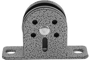 Cyrank Bloque De Polea Individual De Alta Resistencia, Poleas De Acero Inoxidable para Montaje En Techo De Pared Que Cargan Poleas De Elevación De 300KG para Equipos De Gimnasio DIY