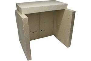 KAMINOVA Feuerraumauskleidung für viele Wamsler Kaminöfen z. B. Jupiter, Pluto, Zürich - 7-teilig