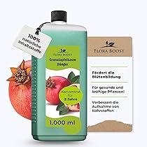 Konfitee Granatapfelbaum Dnger Flora Boost 1000ml I Fr bis zu 200L  Giewasser I Obstbaum Dnger fr Granatapfel Pflanzen I Flssiger Blatt- &  Wurzeldnger I 100% natrlicher Pflanzendnger : Amazon.de: Garten