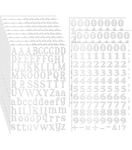 220st 8 Vellen Hoofdletter Letter en Cijferstickers, 7,5cm Zelfklevend Vinyl Letterstickers Waterdicht Zelfklevende Letters en Cijfers Stickers voor Handwerk Plakboek Venster (Gouden 220st 8 Vellen Hoofdletter Letter en Cijferstickers, 7,5cm Zelfklevend Vinyl Letterstickers Waterdicht Zelfklevende Letters en Cijfers Stickers voor Handwerk Plakboek Venster (Gouden