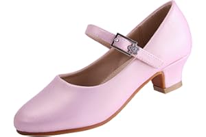 EIGHT KM EKM7015 Filles Talons Bas Mary Jane Robe Formelle Pompes Paillettes Scintillantes Chaussures