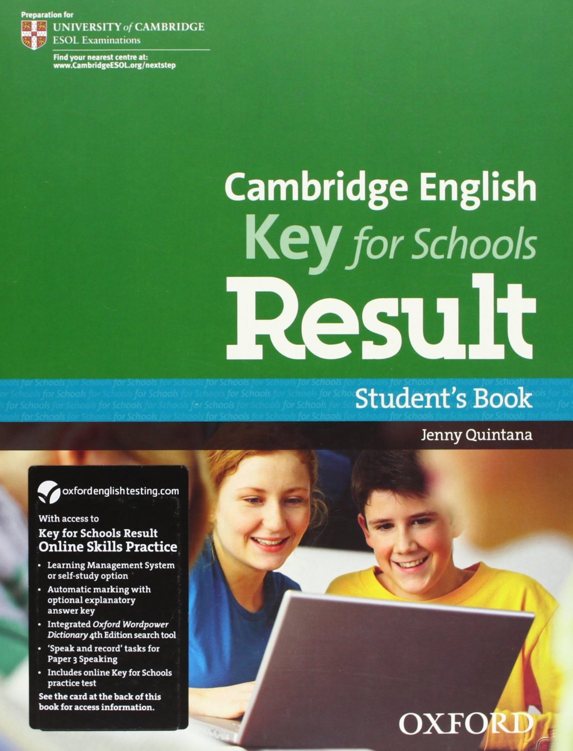 Cambridge English: Key for Schools Result: KET Result for Schools Student's Book & Online Skills Practice Pack
