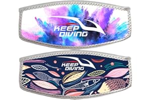 SM SunniMix Innovative Scuba Concepts Scuba Diving Mask Strap Wrapper Water Sports Snorkeling Mask Strap Cover Protectstion Hair Strap Accessories