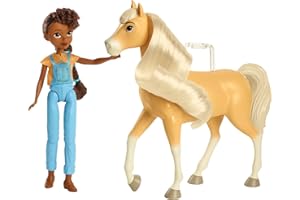DREAMWORKS SPIRIT Mattel - Spirit Doll & Horse Pru and Chica Linda