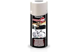 Ambro-Sol V400CAR/FIN Smalto / Vernice Finiture Carrozzeria, Resistente a Graffi, Alcool e Benzina, Ideale per Verniciare trattori, Bomboletta Spray in Banda Stagnata 400 ml, Trasparente