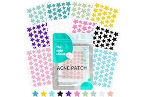KUFAERBEAM 400 Stück Pimple Patches, Hydrokolloid Pflaster Pickel Patch, NatüRliche Mit SalicylsäUre und TeebaumöL, Wasserdicht Atmungsaktiv Absorptions Acne Patch, Tag und Nacht 2-In-1 Anti Pickel