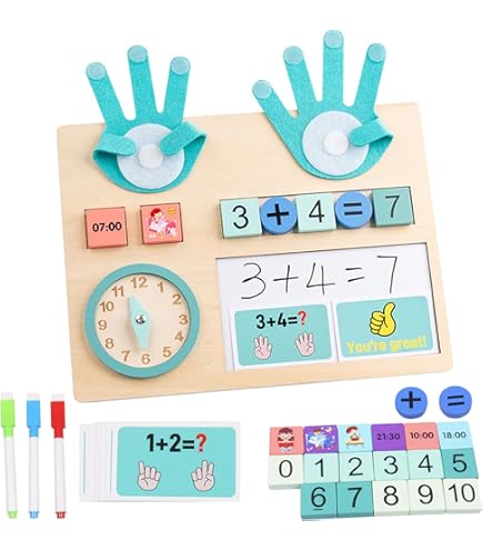 Montessori Houten wiskundespeelgoed, tellen, leren voor Montessori Houten wiskundespeelgoed, tellen, leren voor