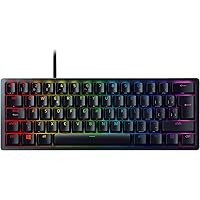 Razer Huntsman Mini (Interruptor Rojo) - 60% Teclado Compacto para Juegos (Interruptores Óptico-Mecánicos Lineales, Teclas PB