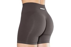 AUROLA Intensify Workout Shorts for Women Seamless Scrunch Short Gym Yoga Running Sport Active Exercise Fitness Shorts