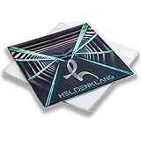 Heldenklang® 12" Schallplatten Hüllen - Extra dicke LP-Schutzhüllen - Sehr transparent - Aus Deutschland - 50 Stück