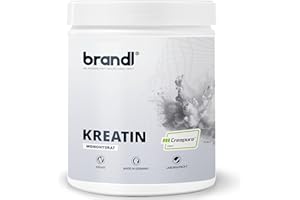 ‎BRANDL Kreatin CREAPURE Creatin Monohydrat Pulver 500g | 100% Made in Germany