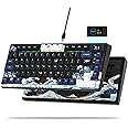 XVX Womier S-K80 75% Color Multimedia Display Keyboard, Mechanical Gaming Keyboard, Hot Swappable Keyboard, RGB Custom Keyboard Board Mount, Stabilizer
