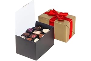 CHOCOLISSIMO Xmas Ballotin Supreme – pralinki – 30 szlachetnych pralinek | opakowanie na prezent | Boże Narodzenie | prezent | prezenty | mężczyźni | kobiety | mężczyźni | mężczyźni | słodycze bożonarodzeniowe | rodzice