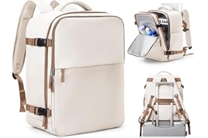 SZLX Zaino Ryanair 40x20x25 Bagaglio a Mano Easyjet 45x36x20 Donna Zaino da Viaggio Aereo Borse da Cabina per Ryanair Zaino da Lavoro Uomo Computer Impermeabile Travel Backpack Zaino Sportivo Trekking