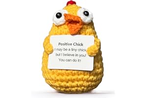 KIAYOO Pocket Hug Positive Kartoffel, Positive Potato Huhn Mutmacher Einschulung Gute Besserung Geschenk,Kuscheltier Lustige kleine Geburtstag Weihnachten Einweihung Geschenke für Männer Frauen