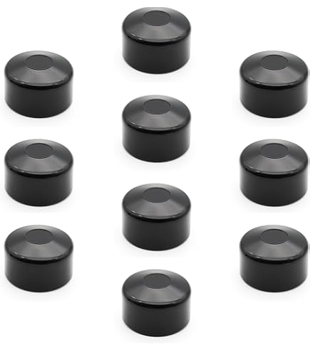 8 Tappi Per Pali Recinzione In PVC - Diametro 48mm, Verde, Resistenti Alle Intemperie